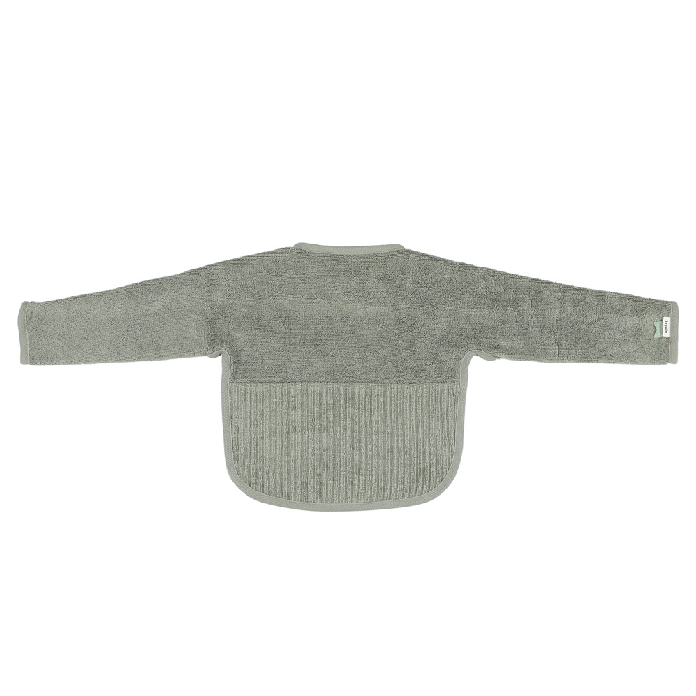 Bib with sleeves - Hush Olive